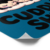 Cute Ladybug Couple This Is Our Cuddle  Poster (Ecke)