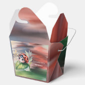 Cute Ladybug Girl Baby Shower Geschenkschachtel (Geöffnet)