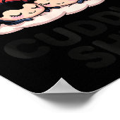 Cute Ladybug Love Cuddle  Poster (Ecke)