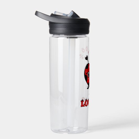 Cute ladybug  trinkflasche (Rechts)