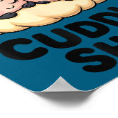 Cute Ladybugs This Is Our Cuddle Couple  Poster (Ecke)