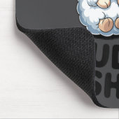 Cute Lamb Couple This Is Our Cuddle Mousepad (Ecke)
