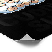 Cute Lamb Couple This Is Our Cuddle Poster (Ecke)