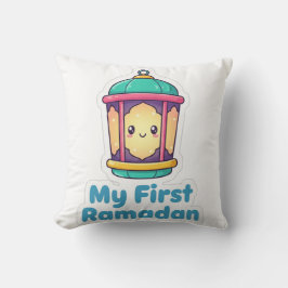 Cute Lantern My First Ramadan Baby Gift Throw Pill Kissen