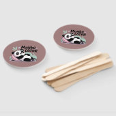 Cute Lazy Panda – “Maybe Later” Relaxing Panda Fächer (Non-assembled)