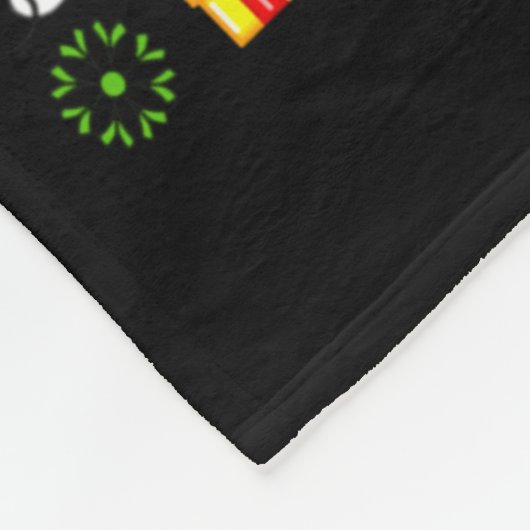 Cute Lefse Rolling Team Norwegian Gnomes Ugly Xmas Fleecedecke (Ecke)