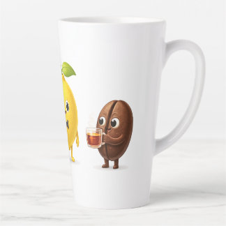 Cute Lemon Tea Friends – 17oz Latte Mug Milchtasse