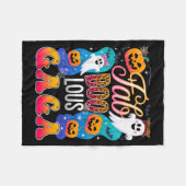 Cute Leopard Fab Boo Lous Gaga Soky Halloween Cost Fleecedecke (Vorderseite (Horizontal))