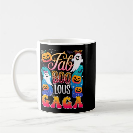 Cute Leopard Fab Boo Lous Gaga Soky Halloween Cost Kaffeetasse (Links)