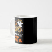 Cute Leopard Fab Boo Lous Gaga Soky Halloween Cost Kaffeetasse (Vorderseite Links)