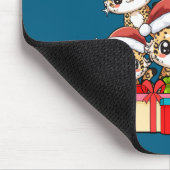 Cute Leopard Gecko Le Lizard Christmas Tree Xmas H Mousepad (Ecke)