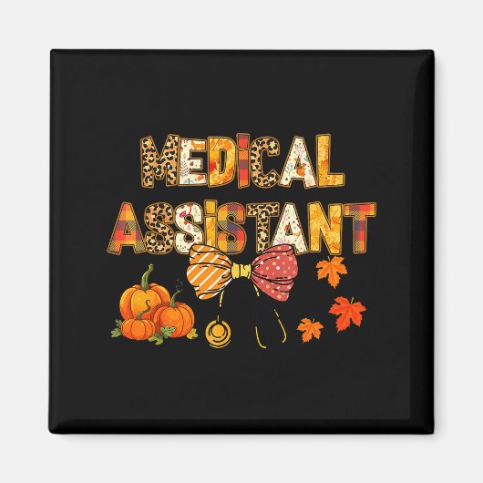 Cute Leopard Medical Istant Stethocope Fall Coquet Magnet (Vorne)