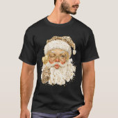 Cute Leopard Santa Claus Merry Christmas 2026 Prep T-Shirt (Vorderseite)