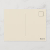 Cute Leprechaun Watercolor St. Patrick's Day  Postkarte (Rückseite)