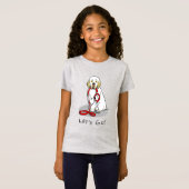 Cute Let's Go! Walk Clumber Spaniel Dog (lemon 1) T-Shirt (Vorne ganz)