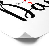 Cute "Life is Better with Dance" for Dancers Poster (Ecke)