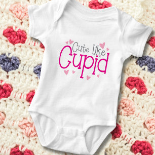 Cute Like Cupid Baby Strampler
