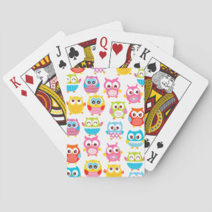 Cute Litte Owls Spielkarten