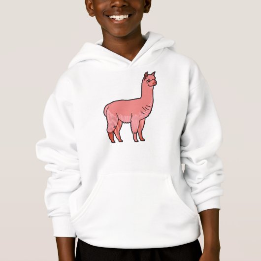 Cute little alpaca hoodie (Vorderseite)