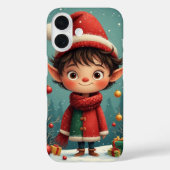 Cute Little Boy Elf iPhone / iPad case (Rückseite)