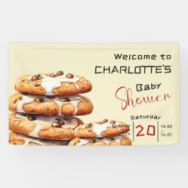 Cute Little Cookie Baby Shower Banner