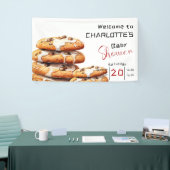 Cute Little Cookie Baby Shower Banner (Messeveranstaltung)