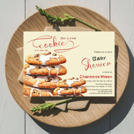 Cute Little Cookie Baby Shower Einladung