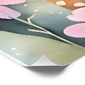 Cute Little Deer Poster (Ecke)