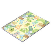 Cute Little Dino Notizblock (Linke Seite)