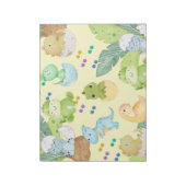 Cute Little Dino Notizblock (Rotiert)