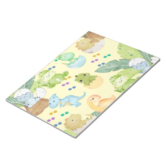 Cute Little Dino Notizblock (angewinkelt)