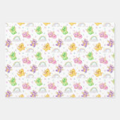 Cute Little Dragon - Wrapping Paper Geschenkpapier Set (Vorderseite)