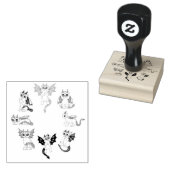 cute little Dragons Gummistempel (Stempel)