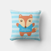 Cute Little Fox for Kids Room Kissen (Vorderseite)