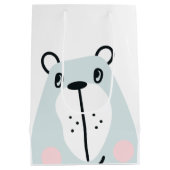 Cute little funny bear mittlere geschenktüte (Rückseite)