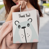 Cute little funny bear mittlere geschenktüte