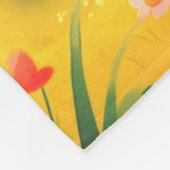 Cute Little Furry Animals on a Fleece Baby Blanket (Ecke)