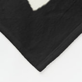 Cute Little Ghost Red Wine Gl Halloween  Fleecedecke (Ecke)