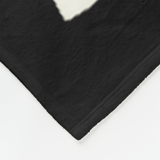 Cute Little Ghost Red Wine Gl Halloween Fleecedecke (Ecke)