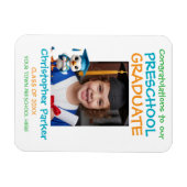 Cute Little Goose Preschool Graduation Magnet (Horizontal)