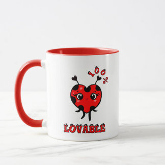 Cute little ladybug tasse