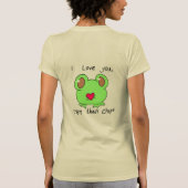 Cute little love frog T-Shirt (Rückseite)