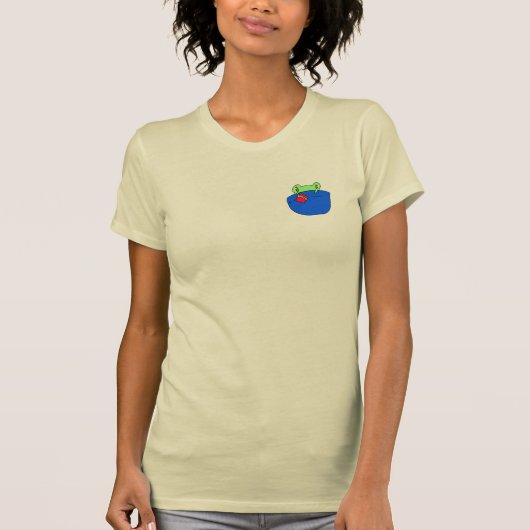 Cute little love frog T-Shirt (Vorderseite)