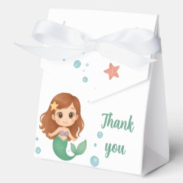 Cute little mermaid geschenkschachtel