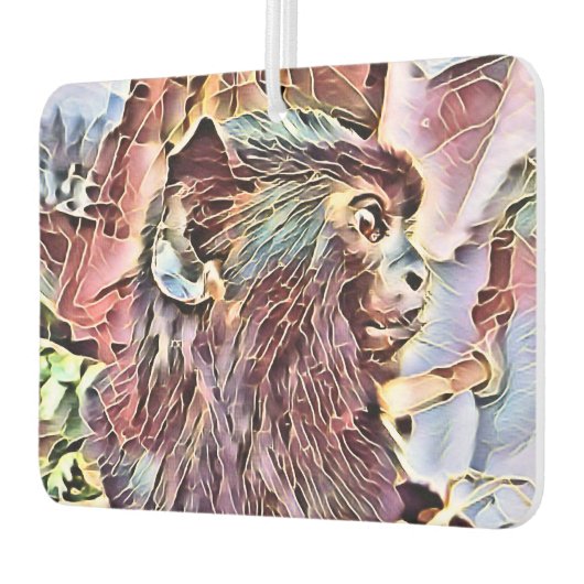 CUTE LITTLE MONKEY AUTOLUFTERFRISCHER (Links)