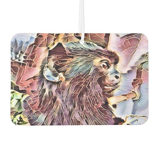 CUTE LITTLE MONKEY AUTOLUFTERFRISCHER (Vorderseite)