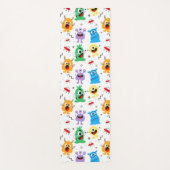 Cute Little Monsters Yogamatte (Vorderseite)