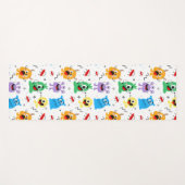 Cute Little Monsters Yogamatte (Vorderseite (Horizontal))