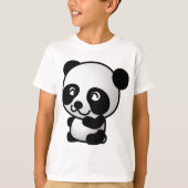 Cute little panda T-Shirt (Vorderseite)
