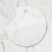 Cute Little Peanut On its Way Baby Shower Geschenkanhänger (Rückseite)